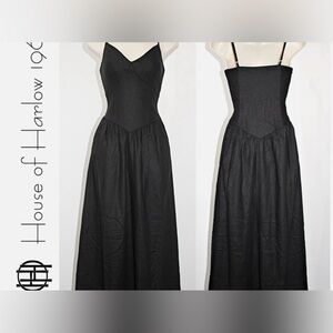 House of Harlow 1960 Black Maxi Dress